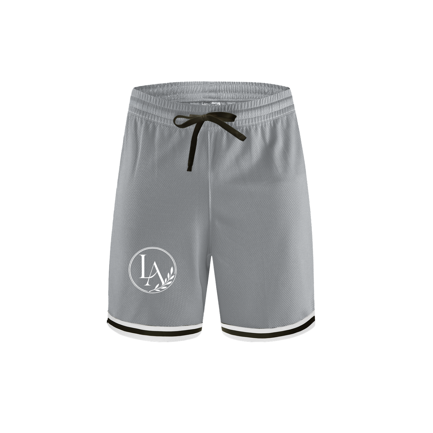 Luxuri Athletics Classic Stripe Trim Basketball Shorts