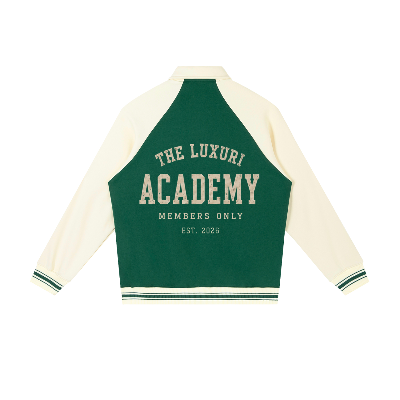 The Luxuri Academy Baseball Jacket