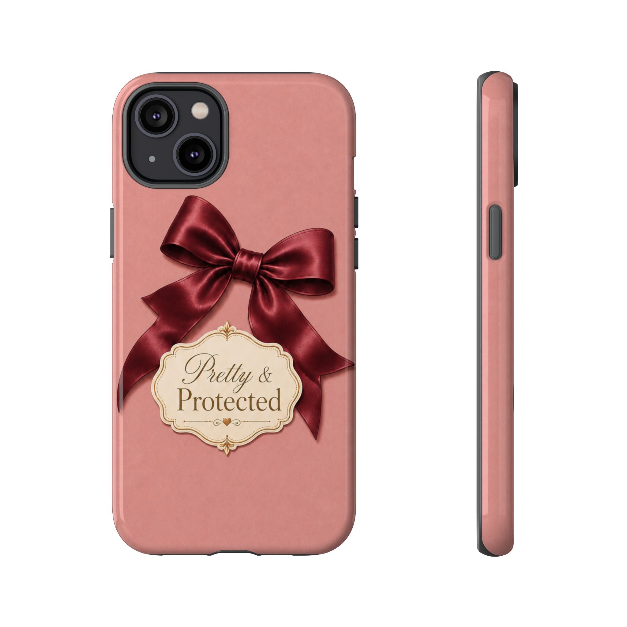 Pretty & Protected Bow Christian Phone Case
