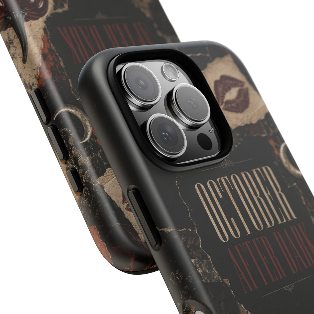 October After Dark Gothic Collage Phone Case