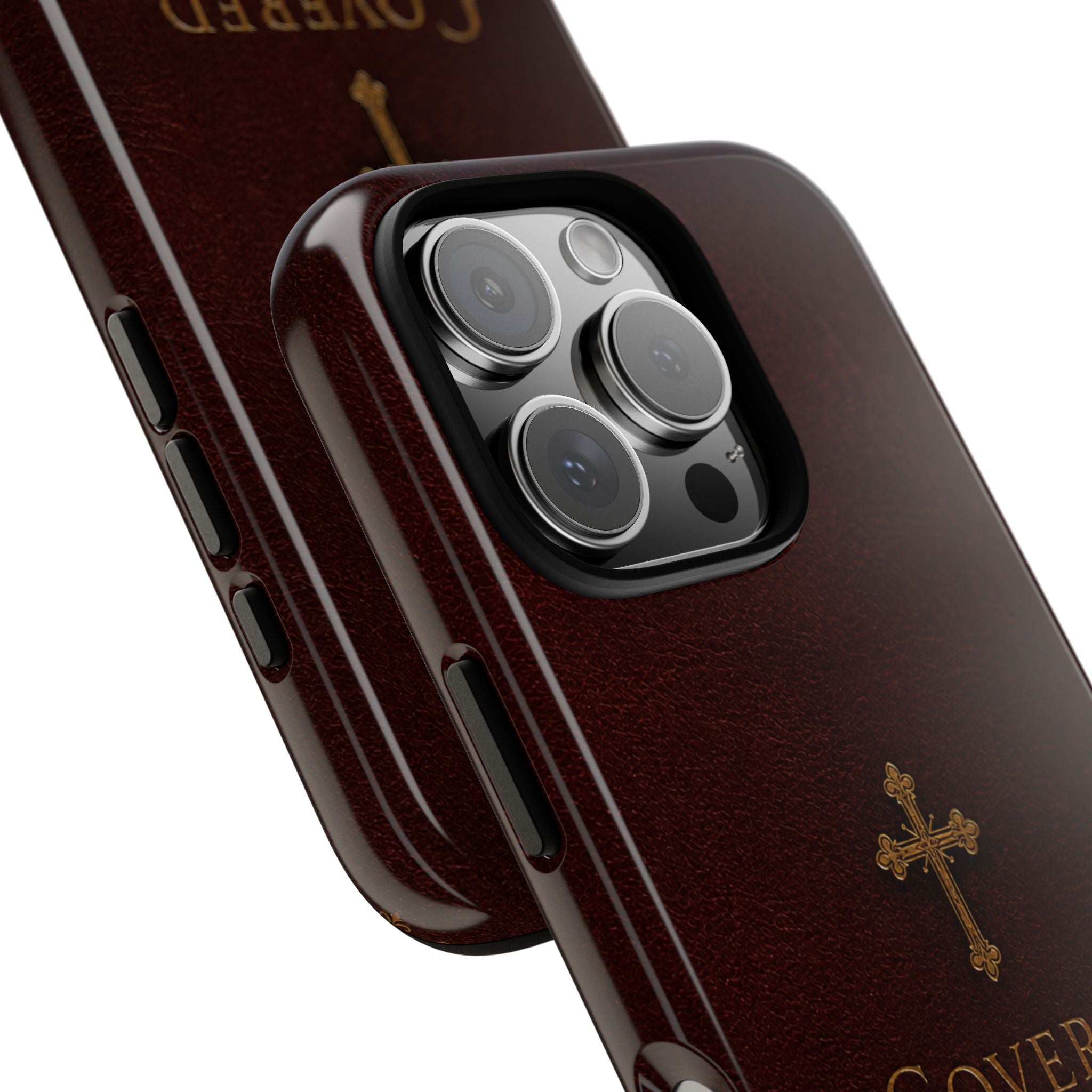 Covered in Every Season Christian Cross Phone Case