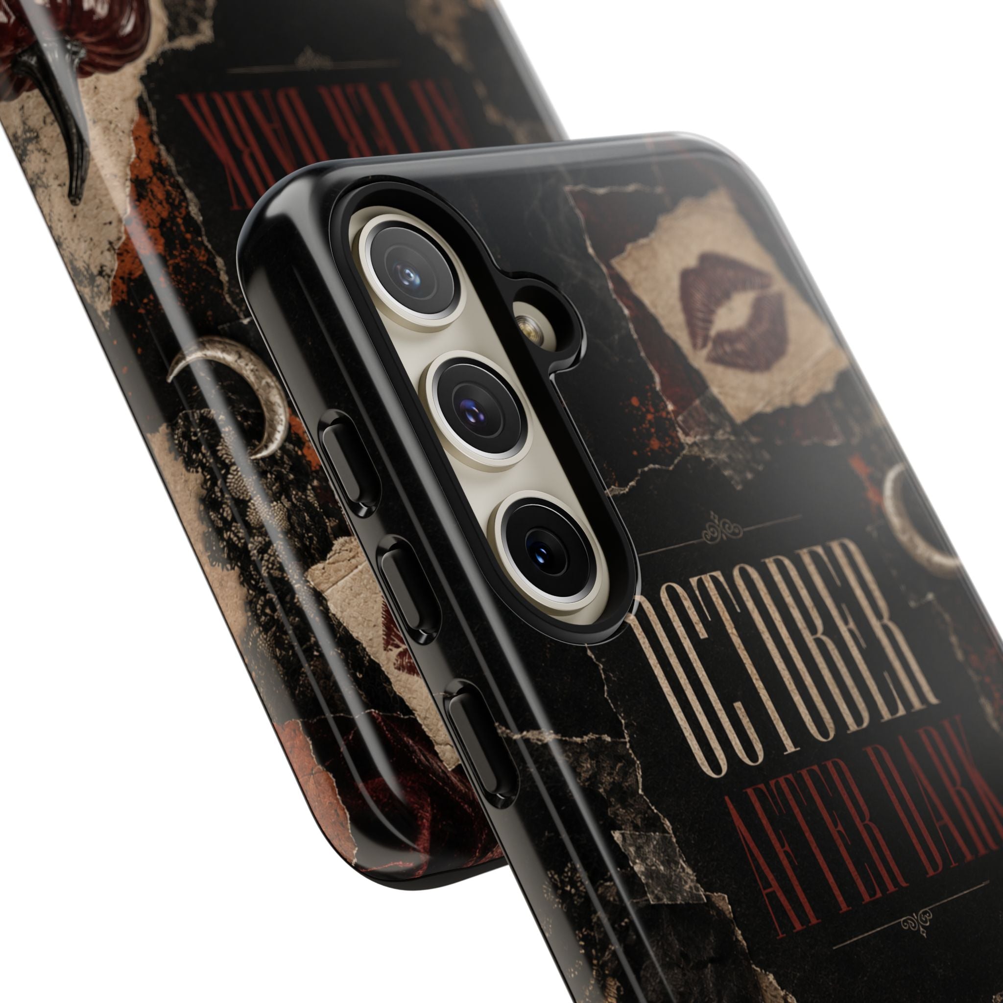 October After Dark Gothic Collage Phone Case