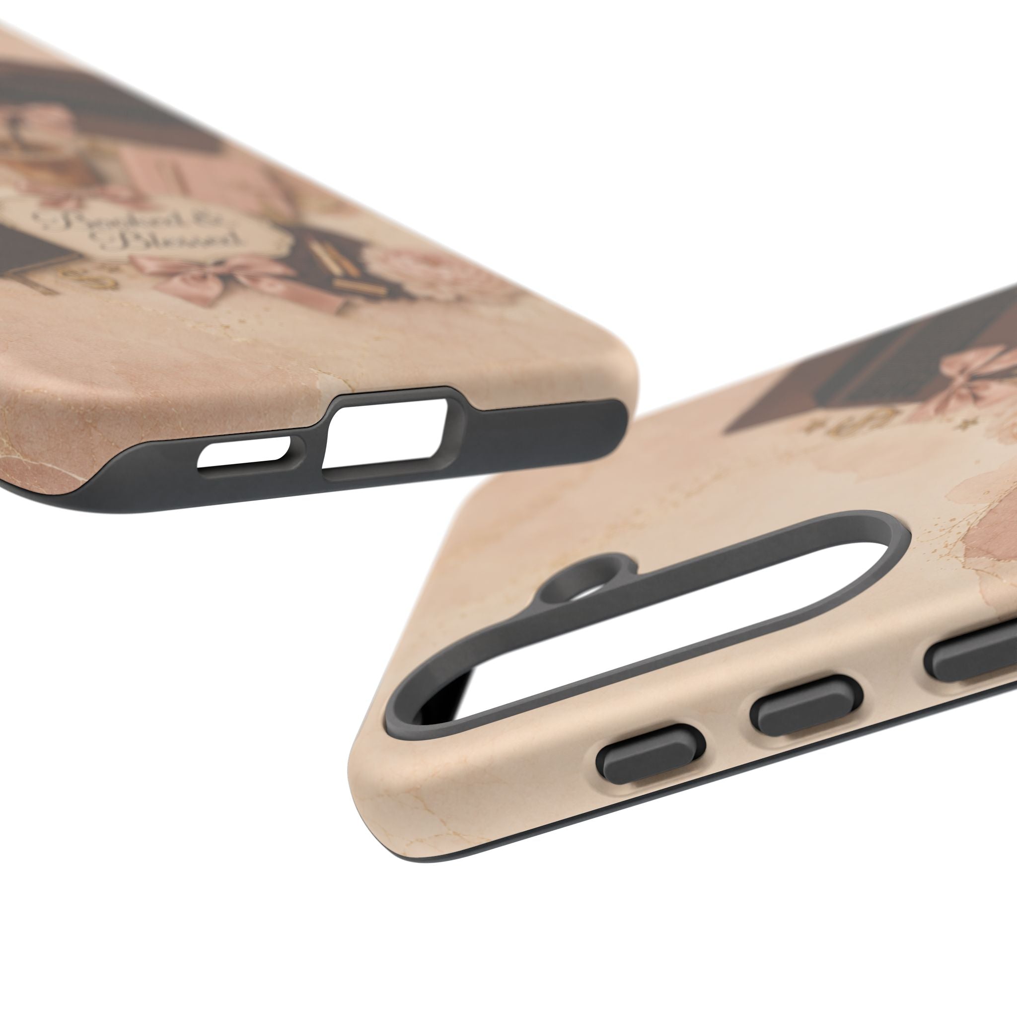 Booked & Blessed Christian Book Lover Phone Case
