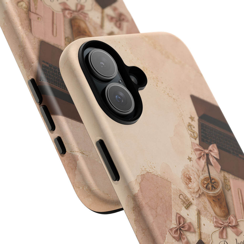Booked & Blessed Christian Book Lover Phone Case