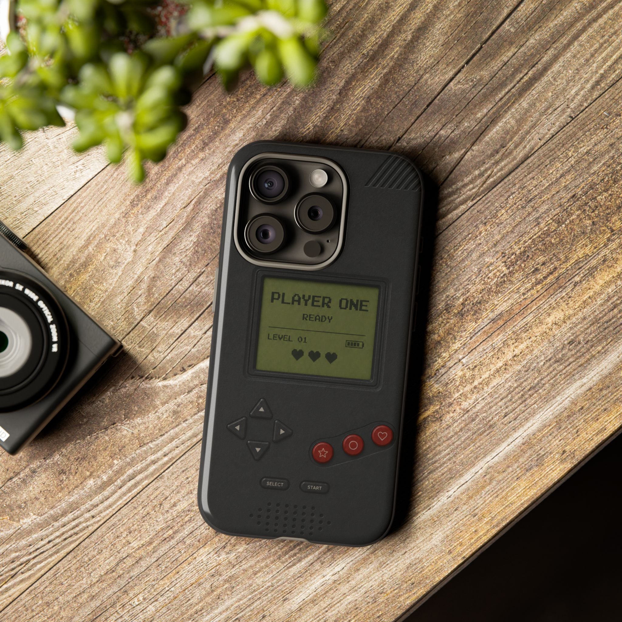 Player One Ready Retro Gamer Phone Case