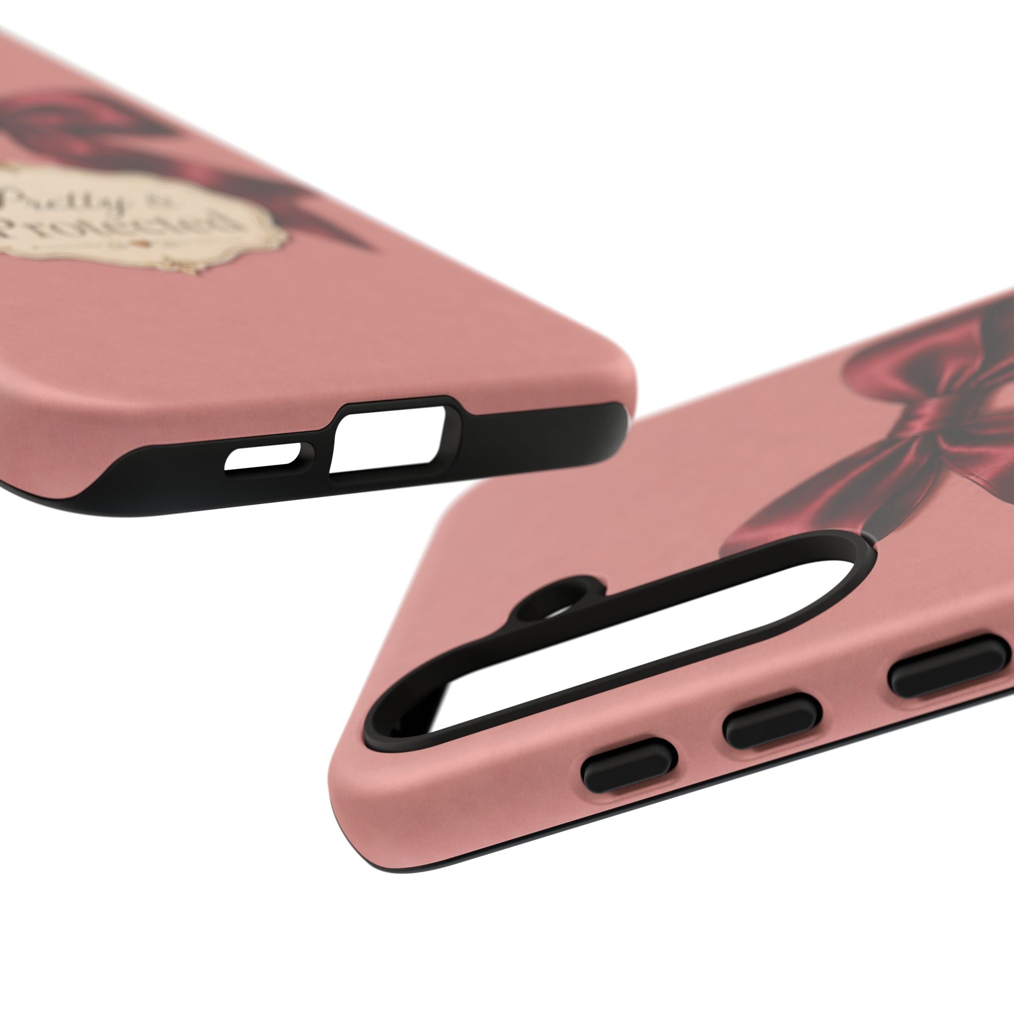 Pretty & Protected Bow Christian Phone Case