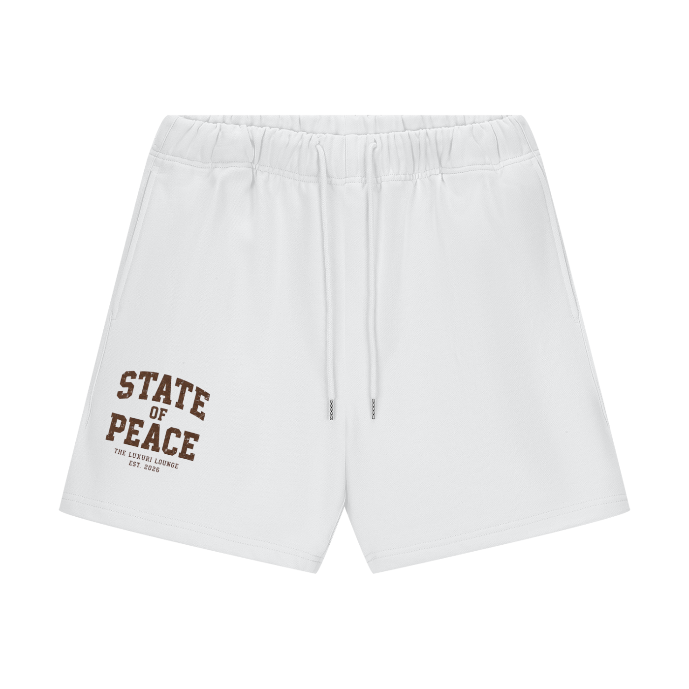 State of Peace Heavyweight Fleece Loose Fit Shorts