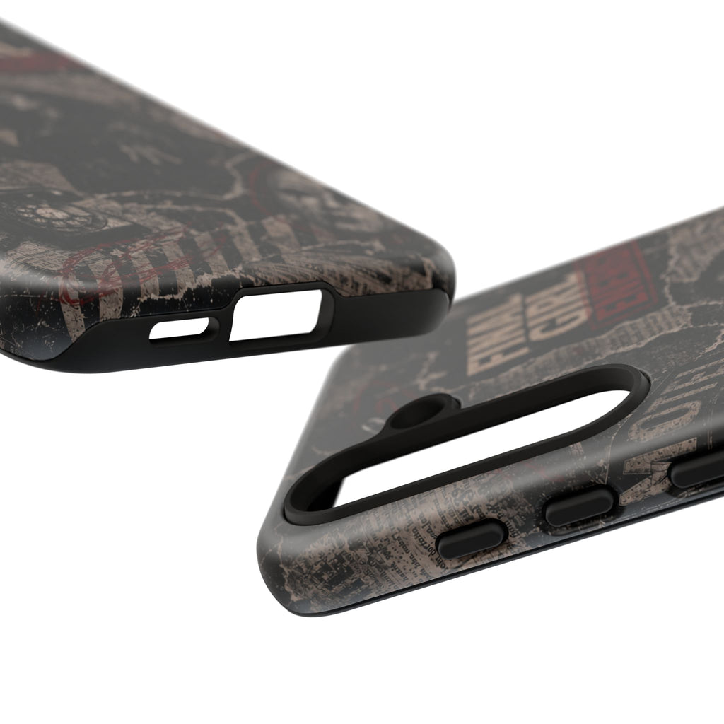 Final Girl Energy Horror Collage Phone Case