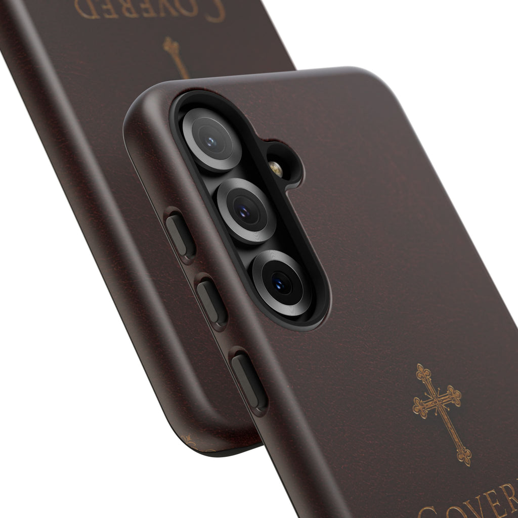 Covered in Every Season Christian Cross Phone Case