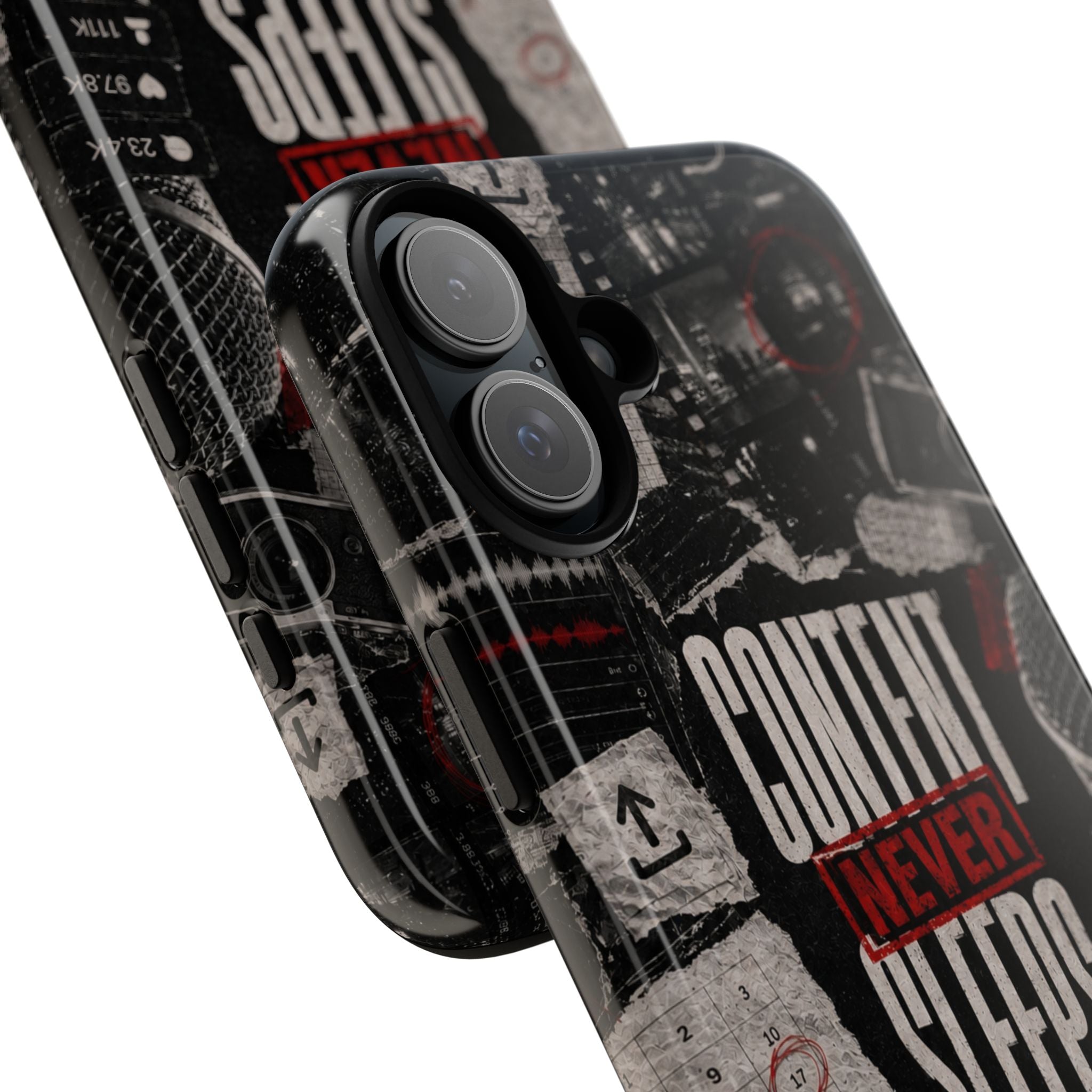 Content Never Sleeps Creator Phone Case
