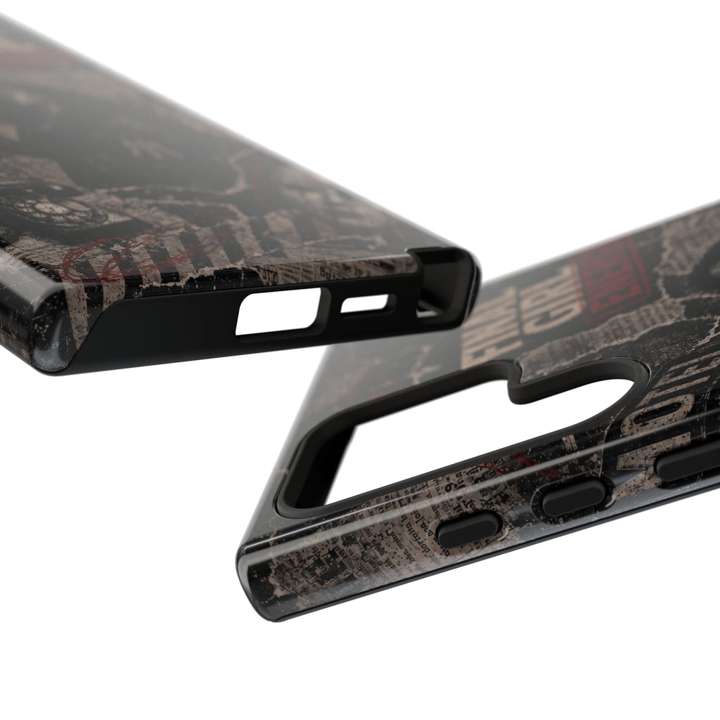 Final Girl Energy Horror Collage Phone Case