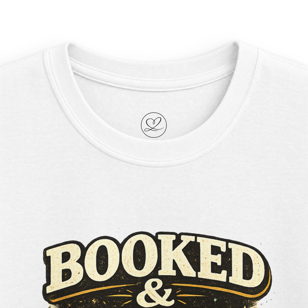 Kids Tee - "Booked & Busy" Book Lover Shirt
