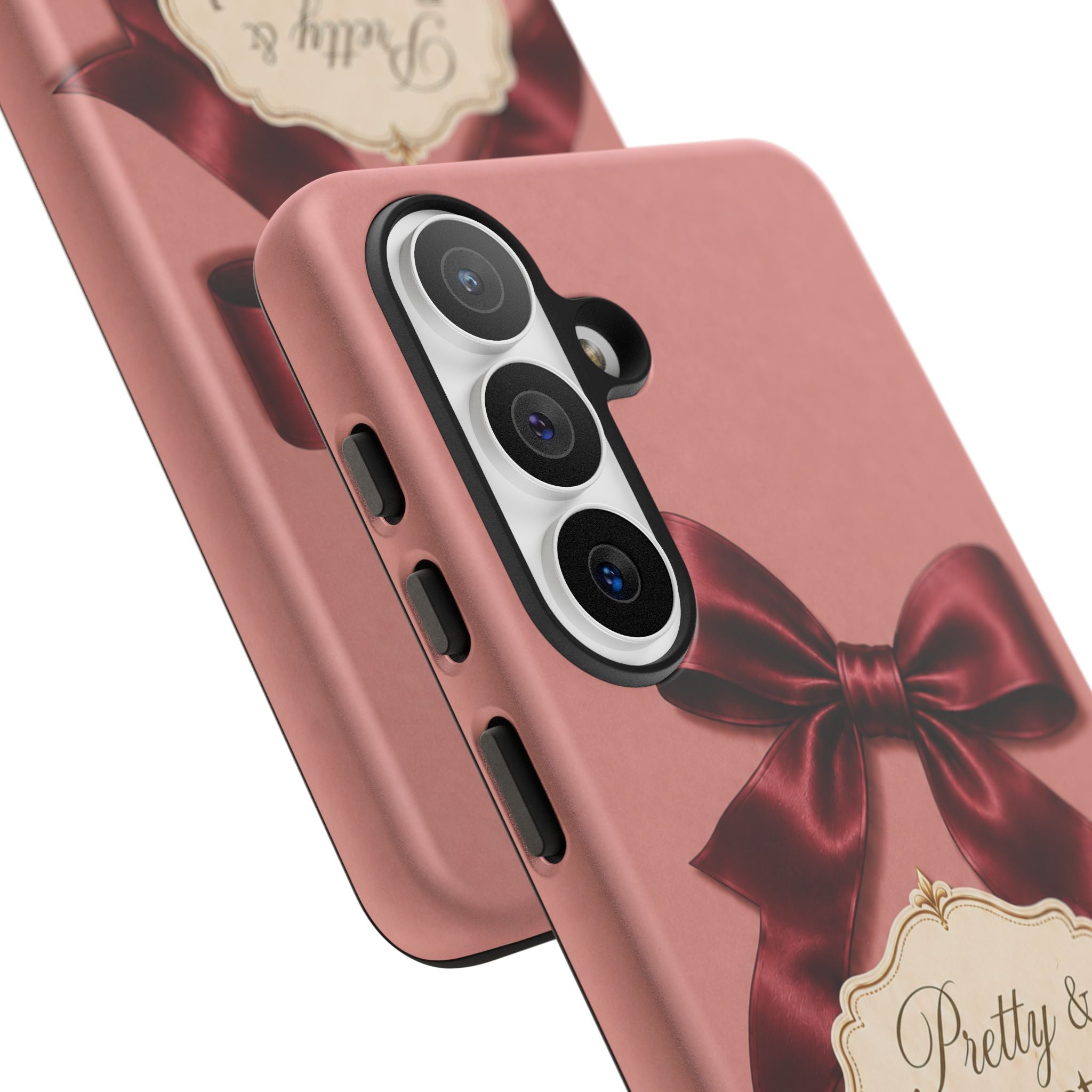 Pretty & Protected Bow Christian Phone Case