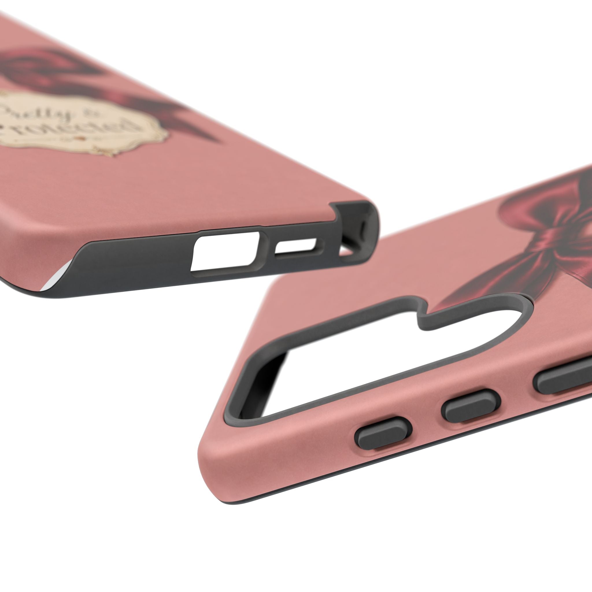 Pretty & Protected Bow Christian Phone Case