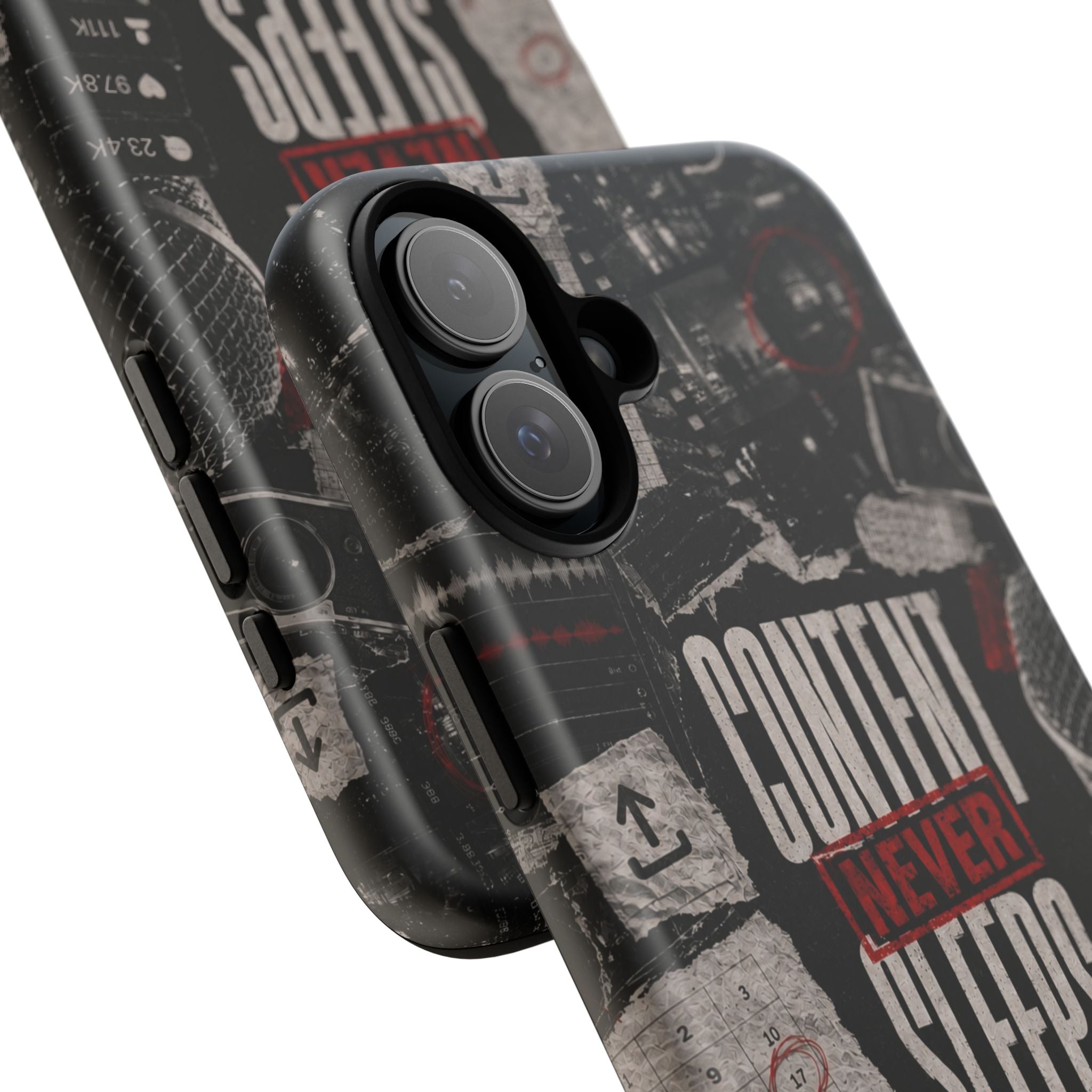 Content Never Sleeps Creator Phone Case