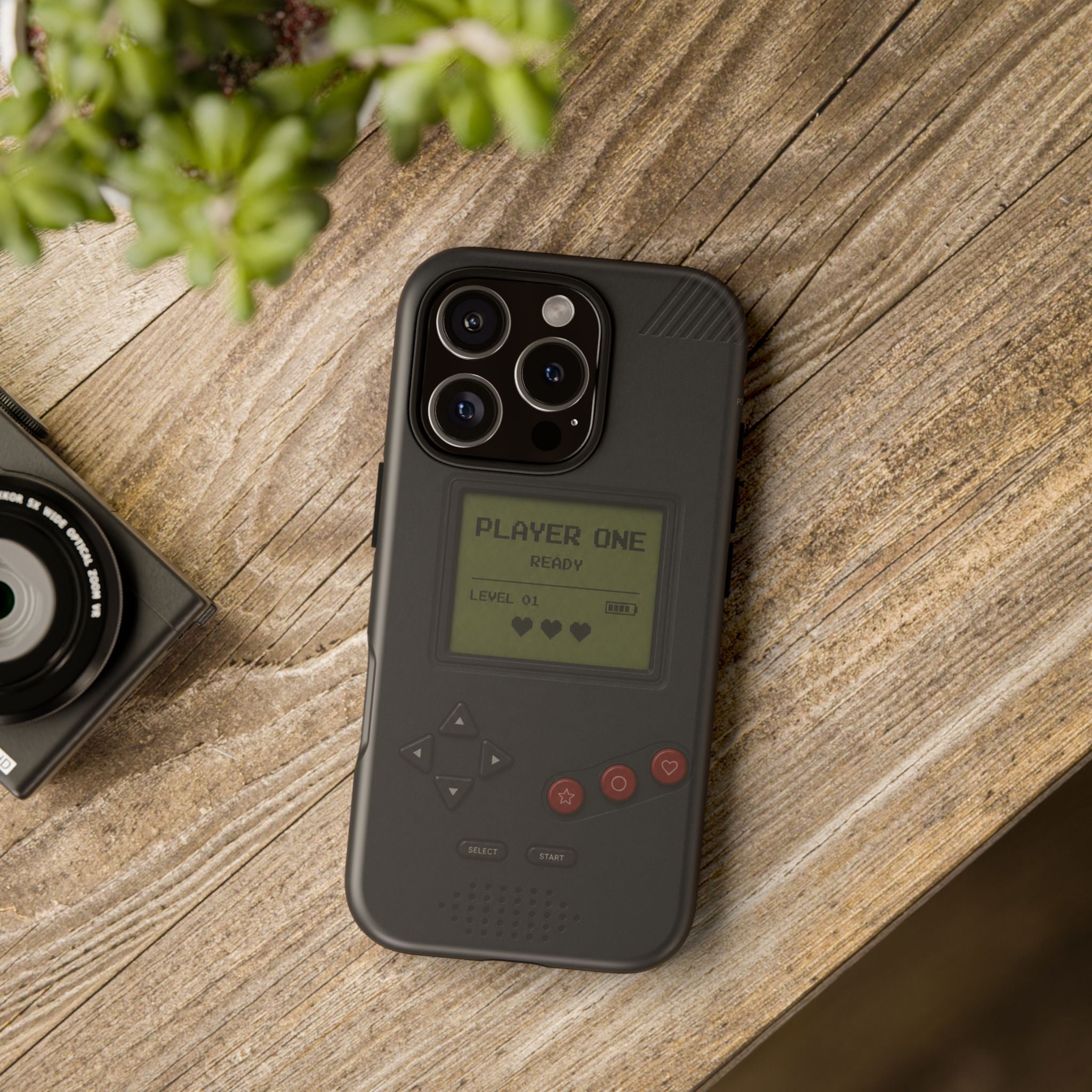 Player One Ready Retro Gamer Phone Case