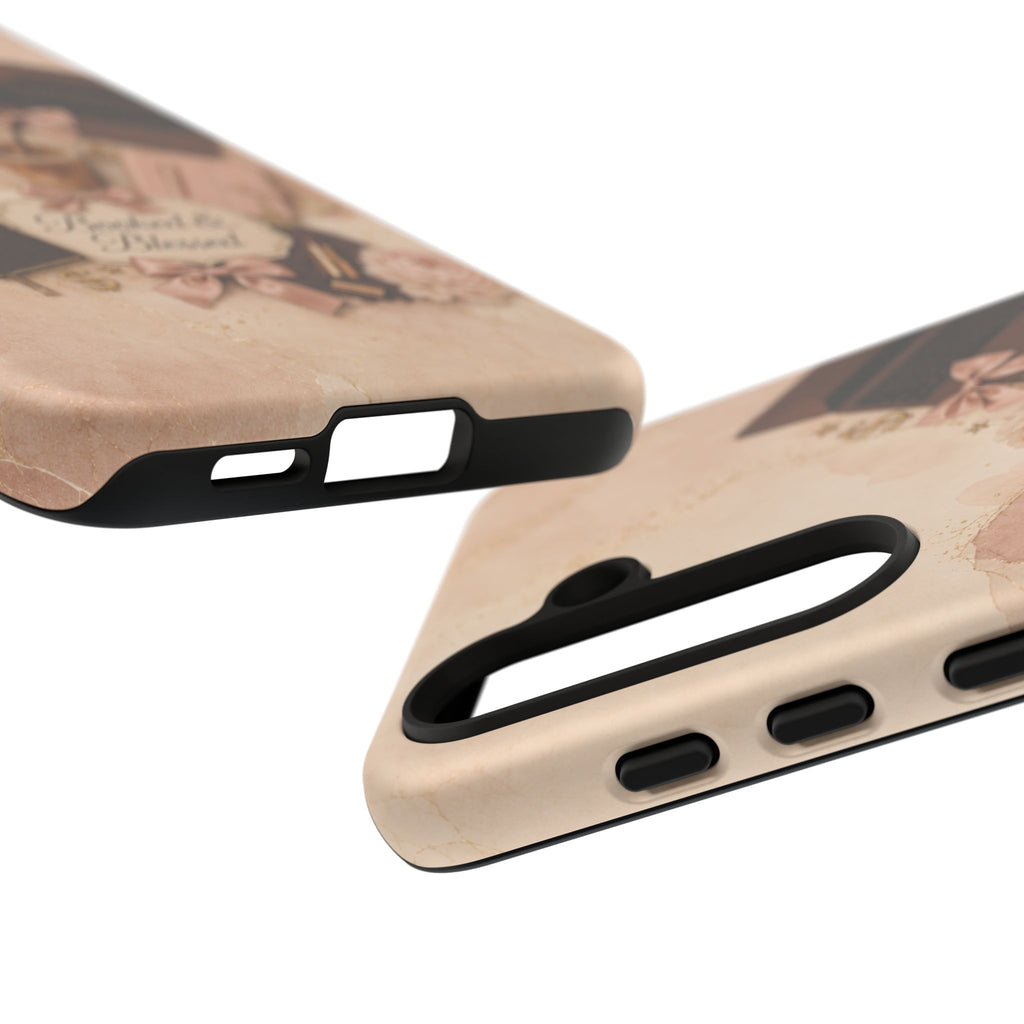 Booked & Blessed Christian Book Lover Phone Case