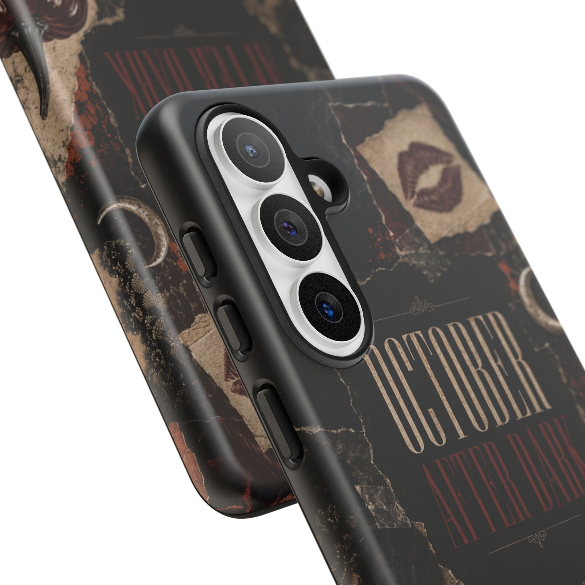 October After Dark Gothic Collage Phone Case