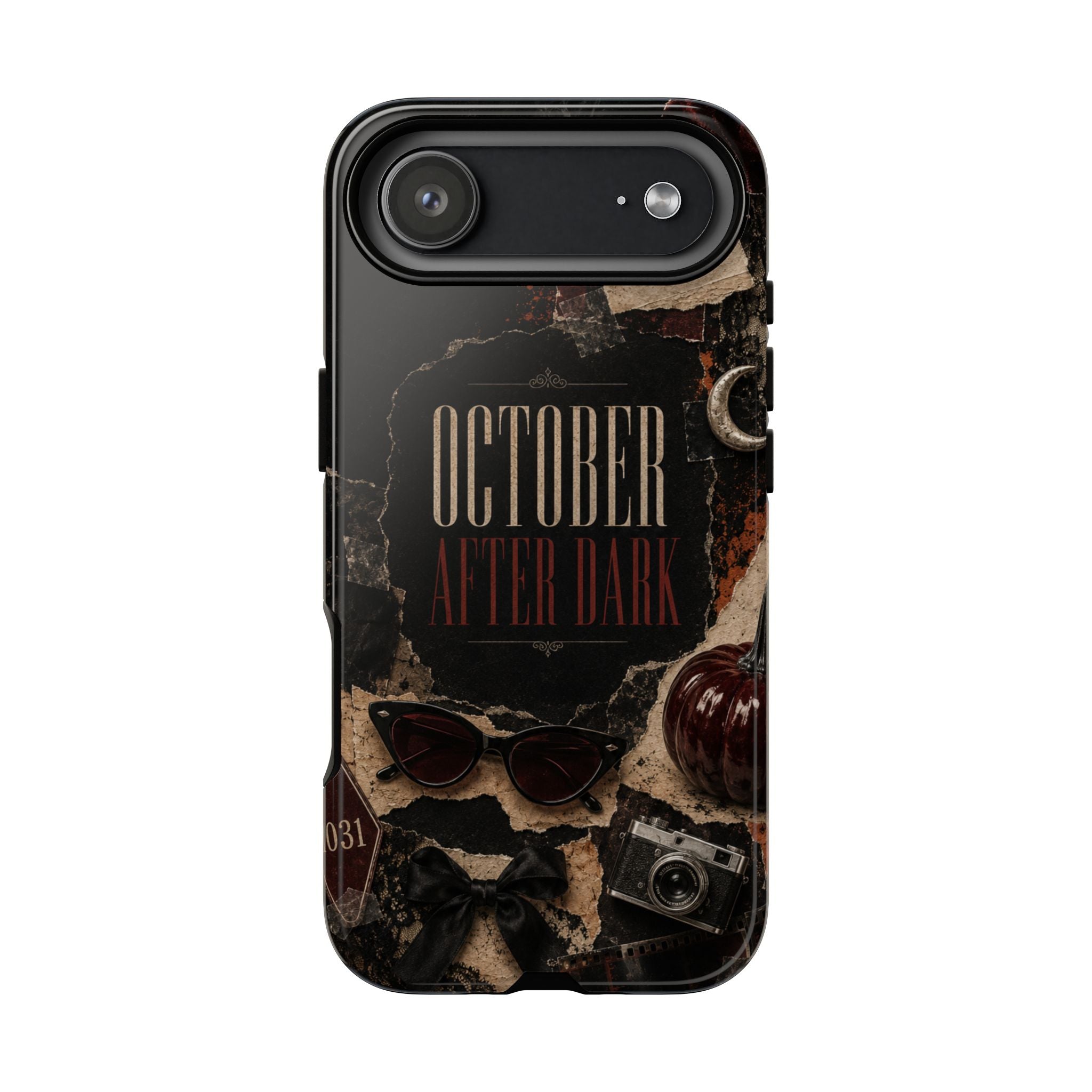 October After Dark Gothic Collage Phone Case