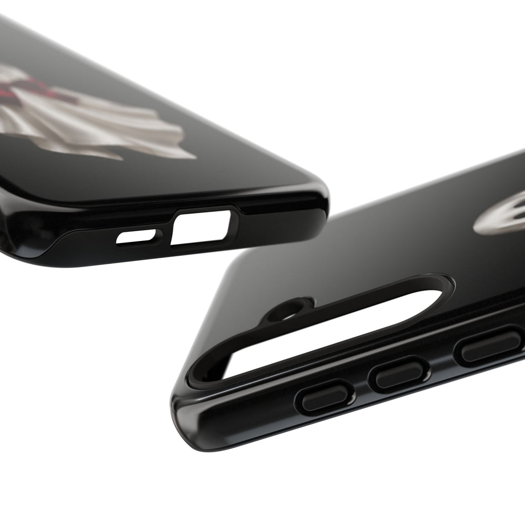 Burgundy Bow Ghost Spooky Phone Case