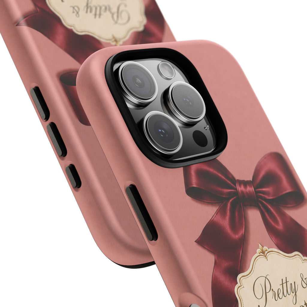Pretty & Protected Bow Christian Phone Case