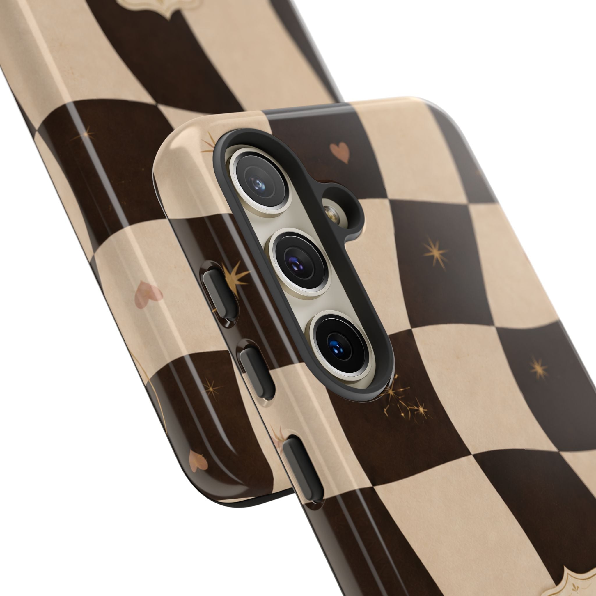 Favor Looks Good on Me Vintage Checkerboard Phone Case