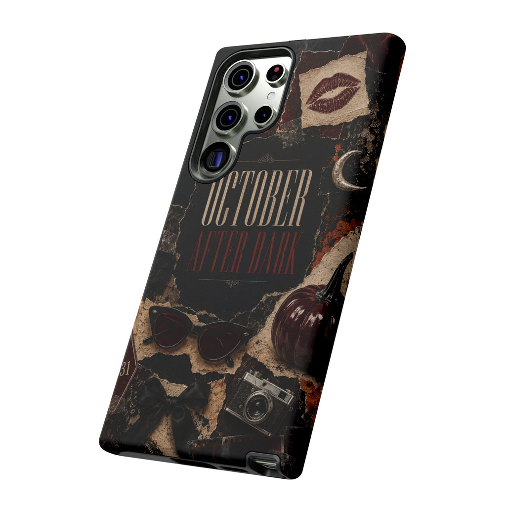 October After Dark Gothic Collage Phone Case