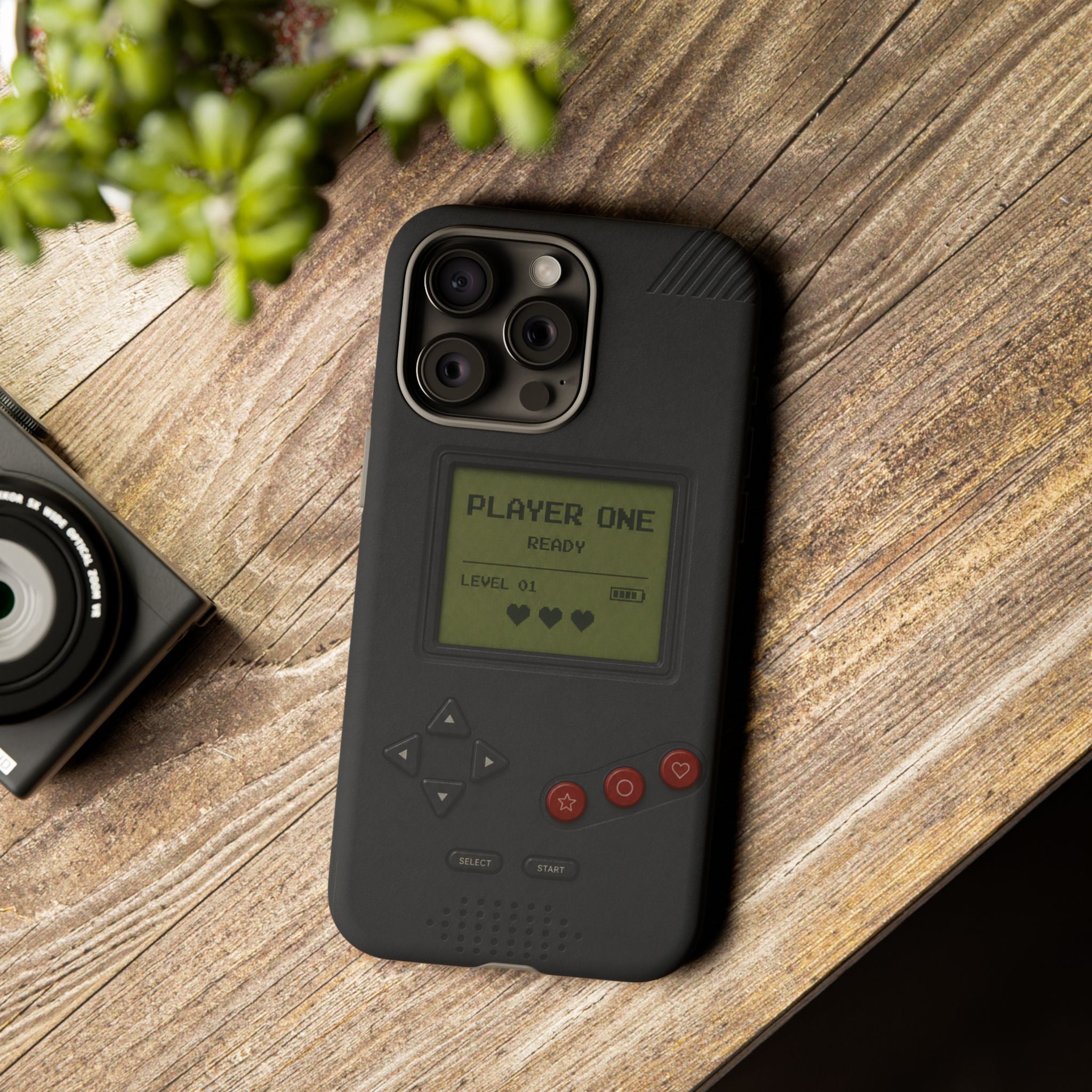Player One Ready Retro Gamer Phone Case