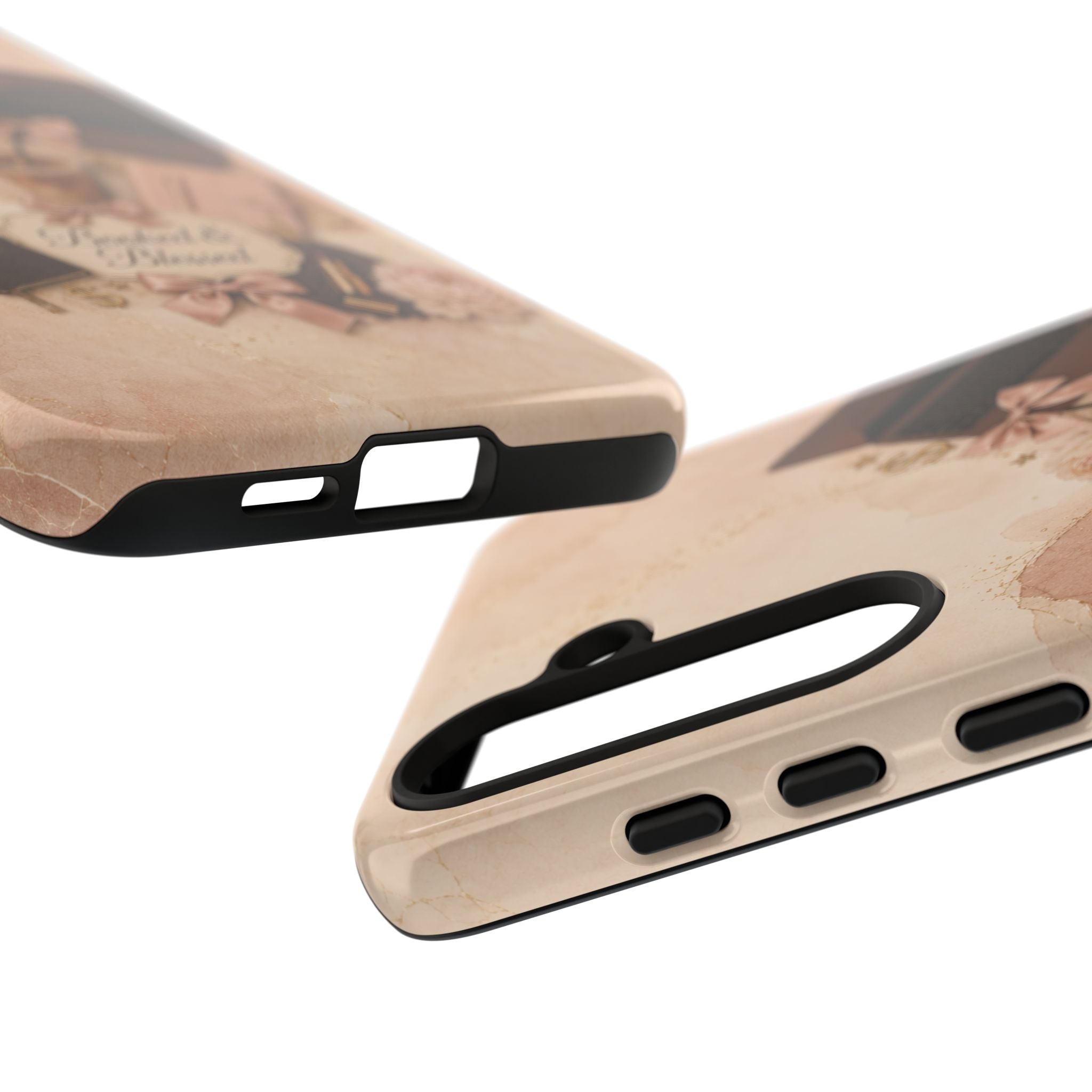 Booked & Blessed Christian Book Lover Phone Case
