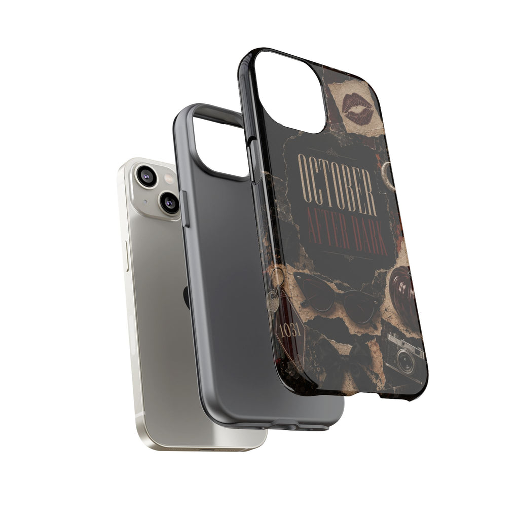 October After Dark Gothic Collage Phone Case