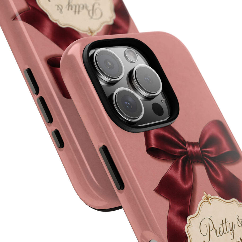 Pretty & Protected Bow Christian Phone Case