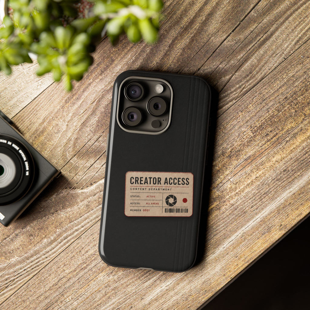 Creator Access Content Creator Phone Case