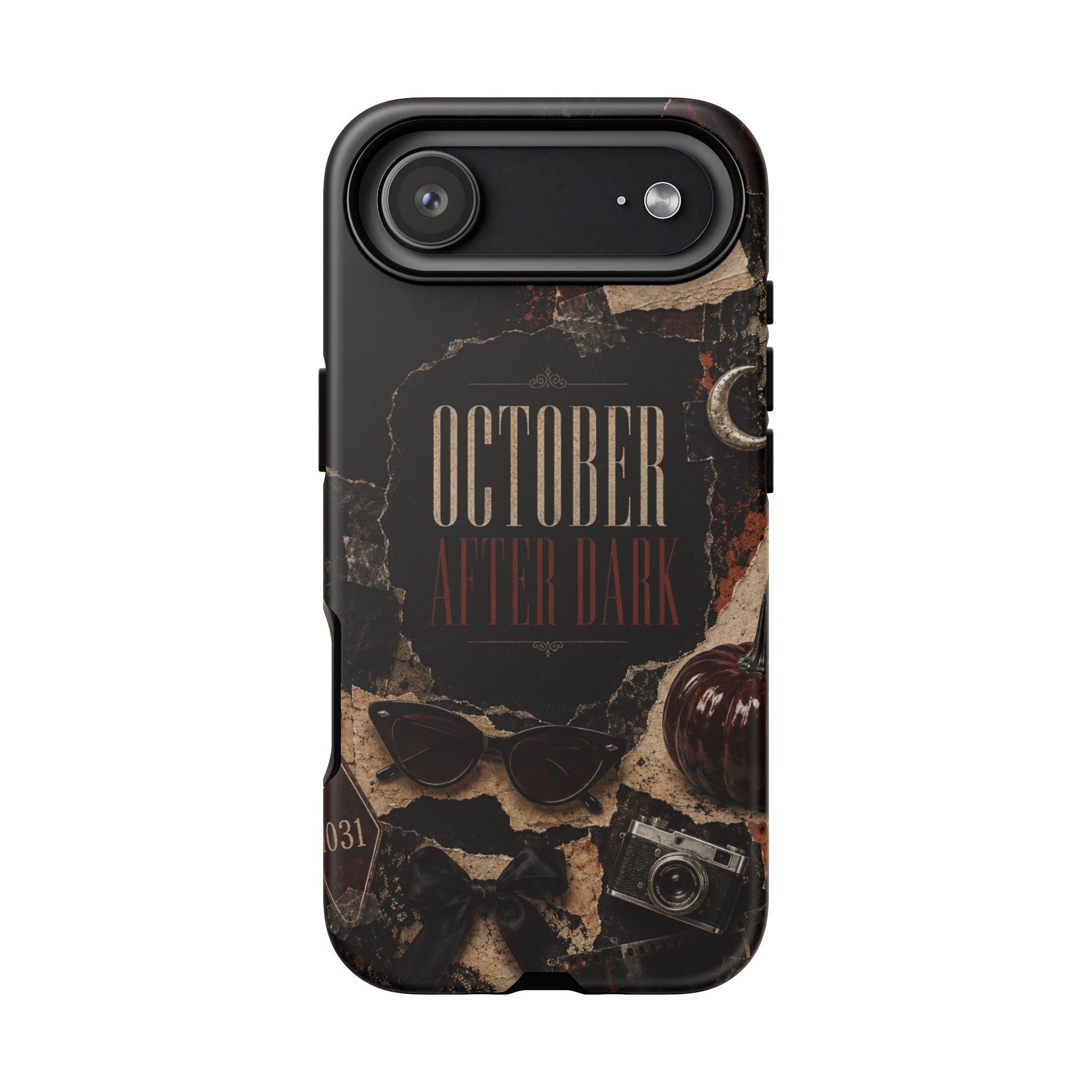 October After Dark Gothic Collage Phone Case