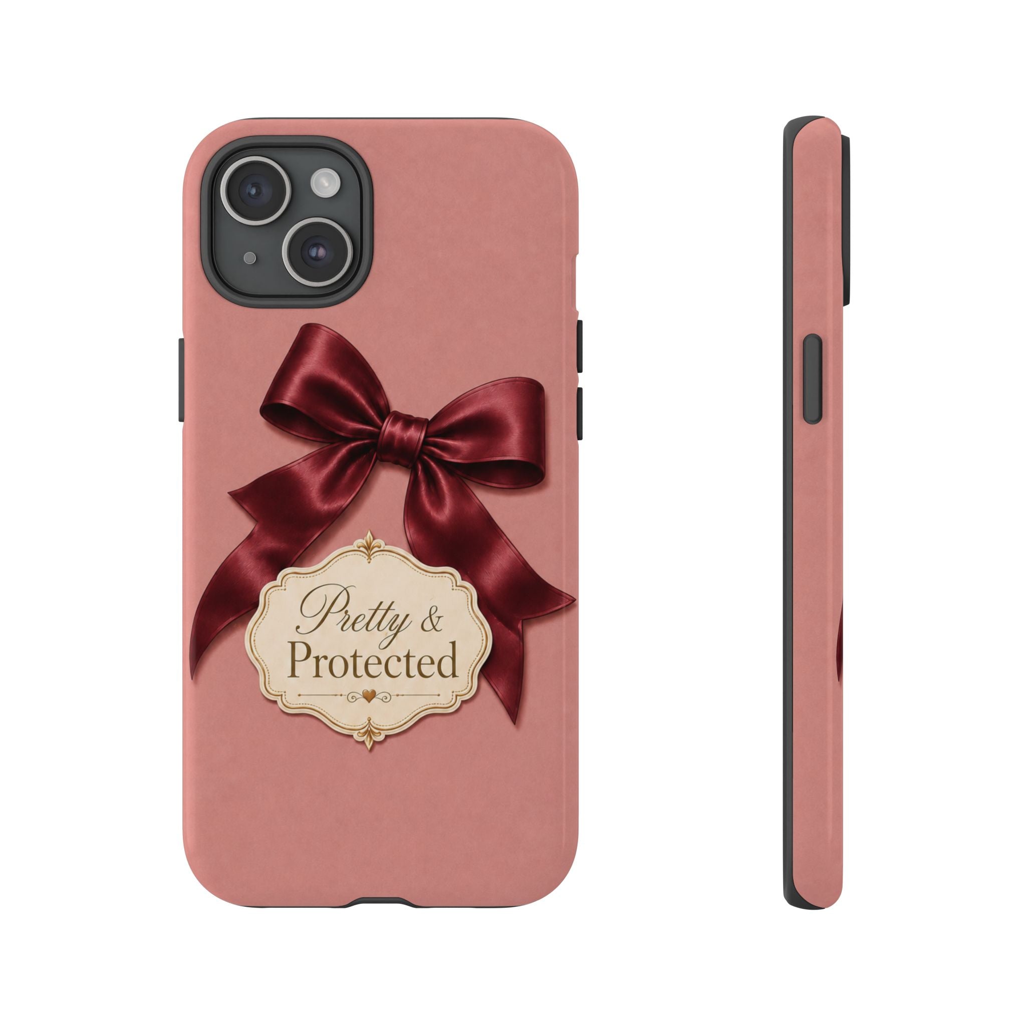 Pretty & Protected Bow Christian Phone Case