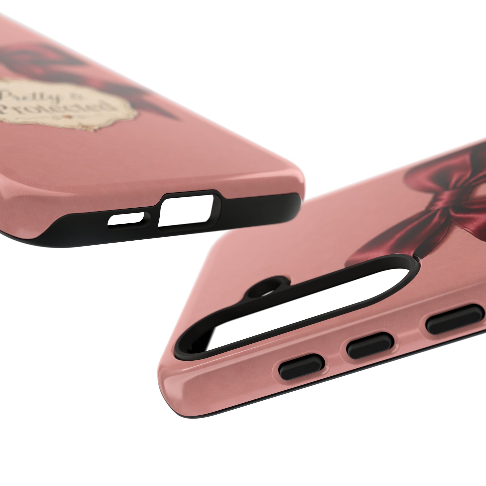 Pretty & Protected Bow Christian Phone Case