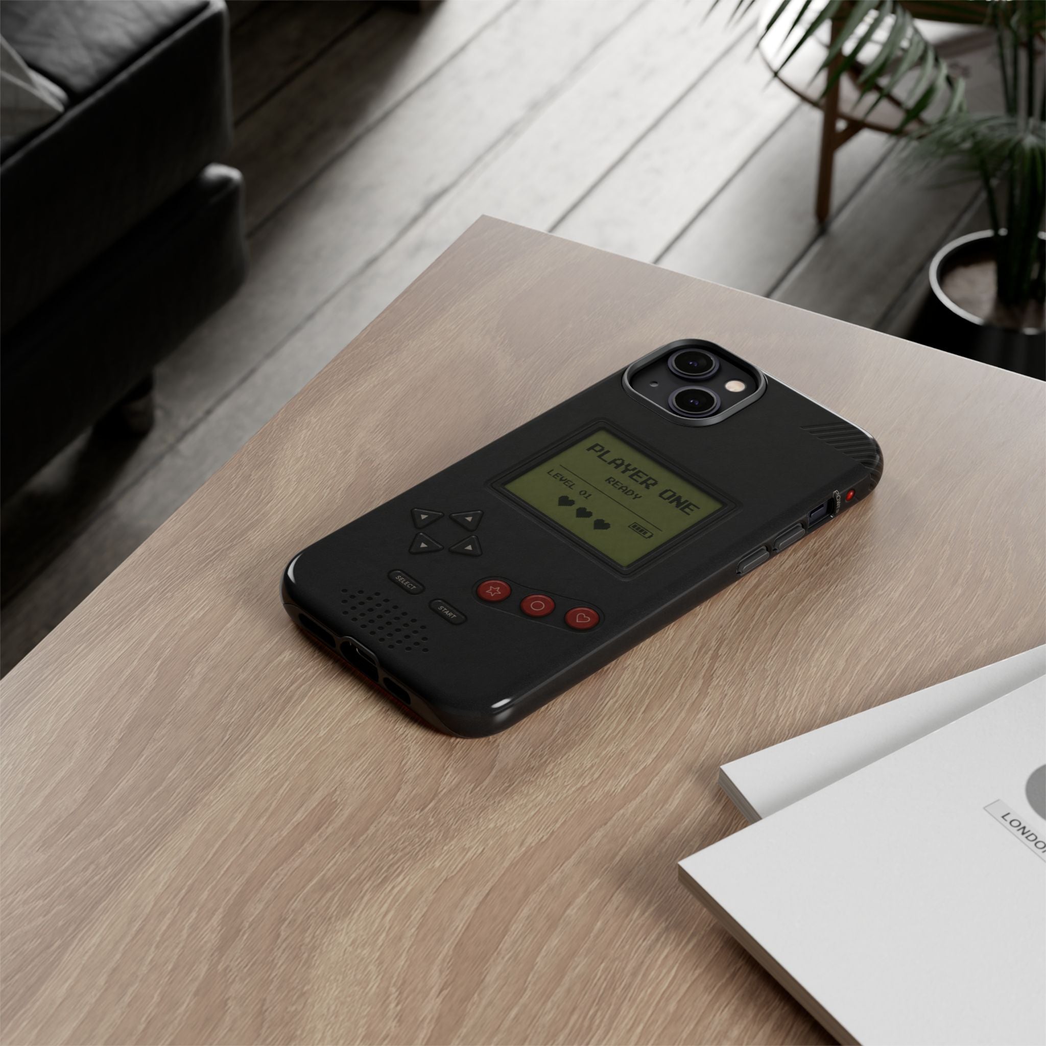 Player One Ready Retro Gamer Phone Case