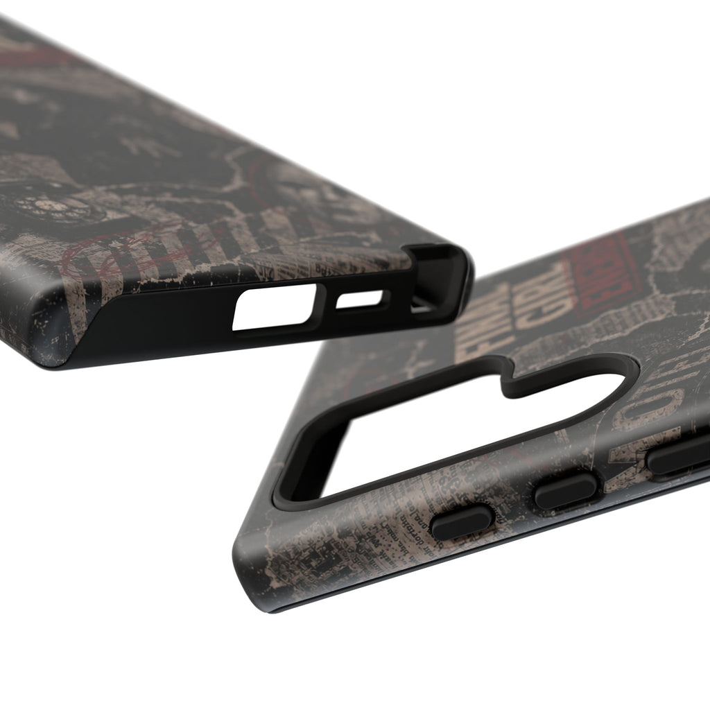 Final Girl Energy Horror Collage Phone Case