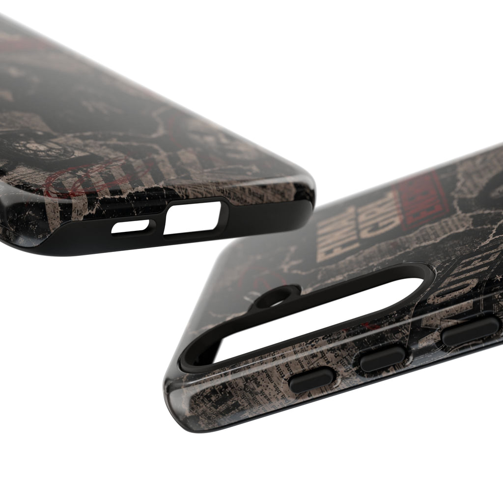 Final Girl Energy Horror Collage Phone Case