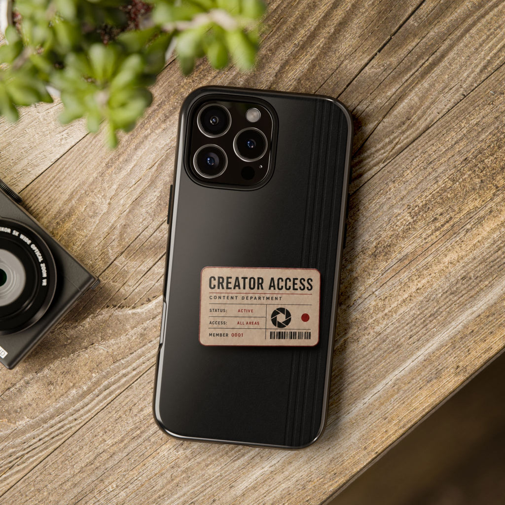 Creator Access Content Creator Phone Case