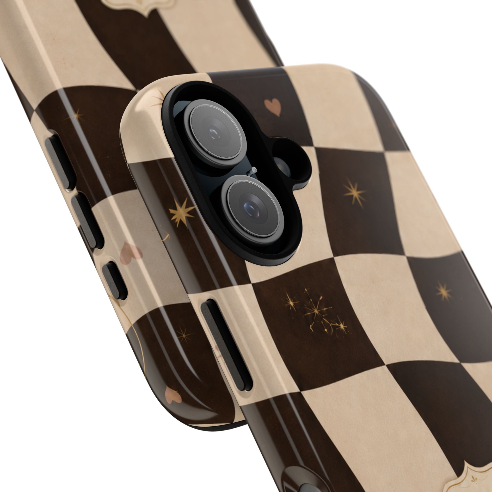 Favor Looks Good on Me Vintage Checkerboard Phone Case