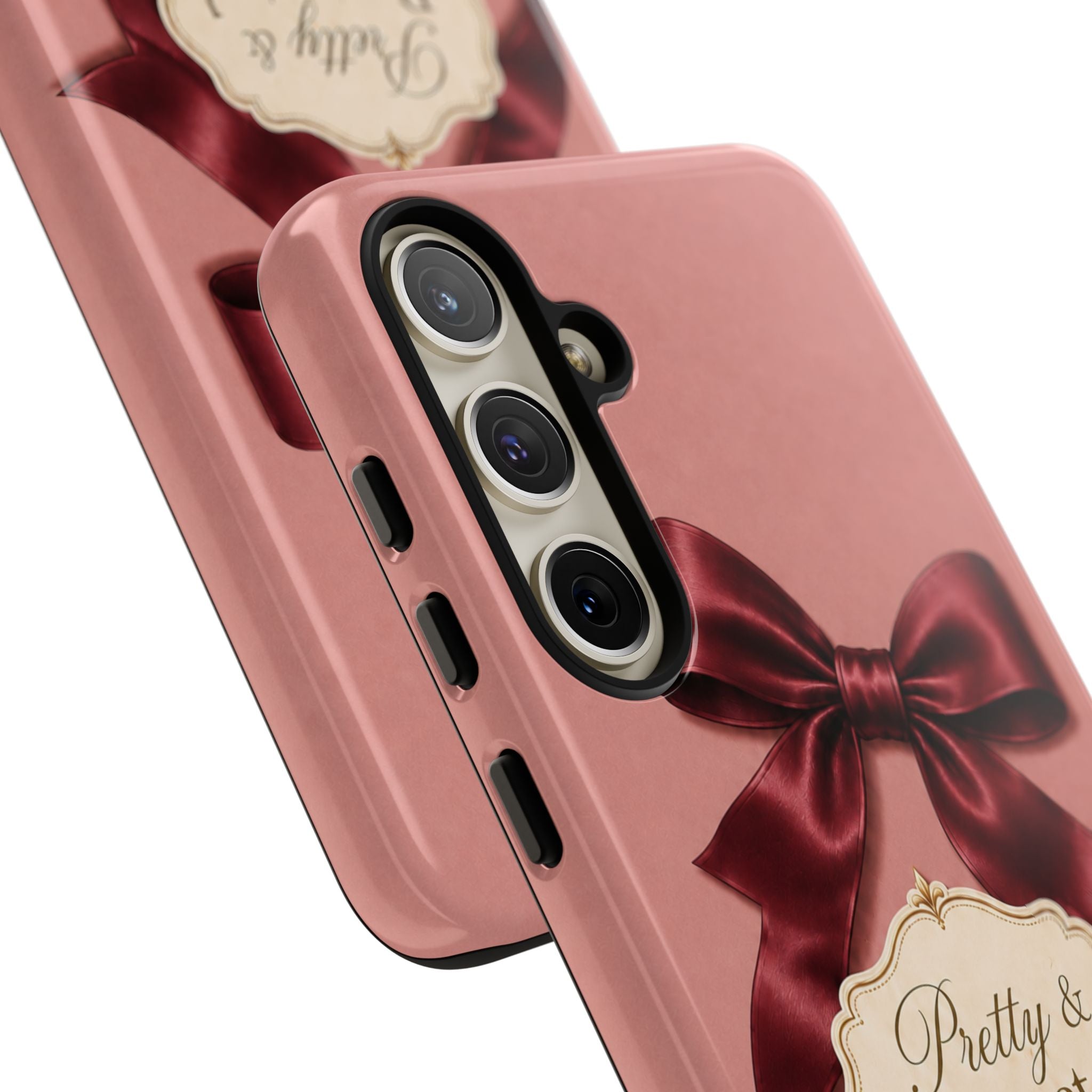 Pretty & Protected Bow Christian Phone Case