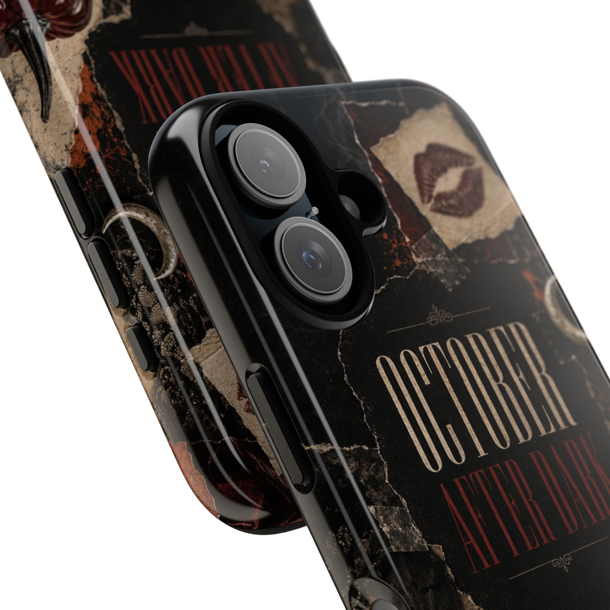October After Dark Gothic Collage Phone Case