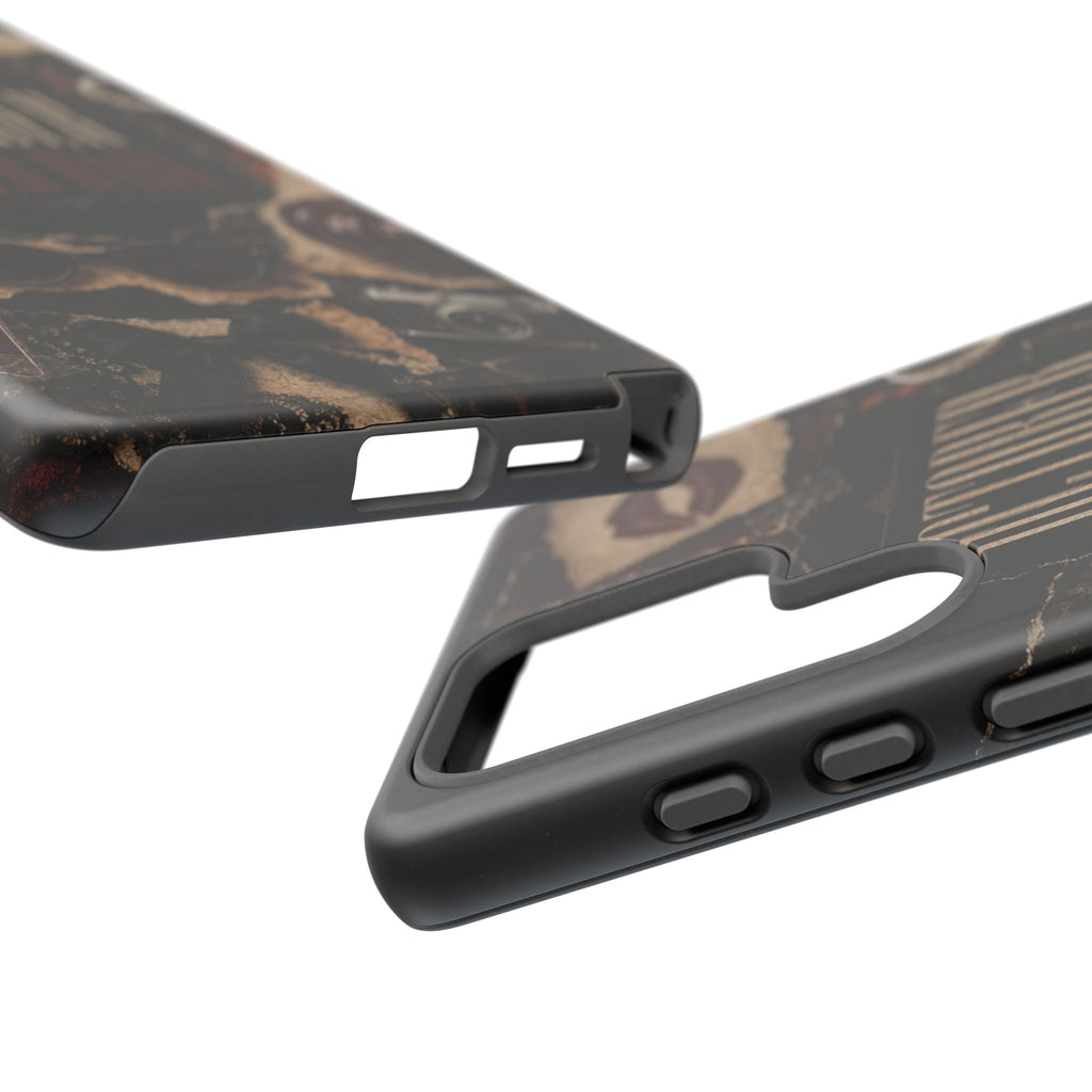 October After Dark Gothic Collage Phone Case