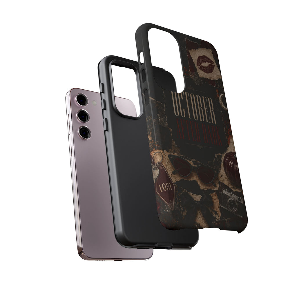 October After Dark Gothic Collage Phone Case