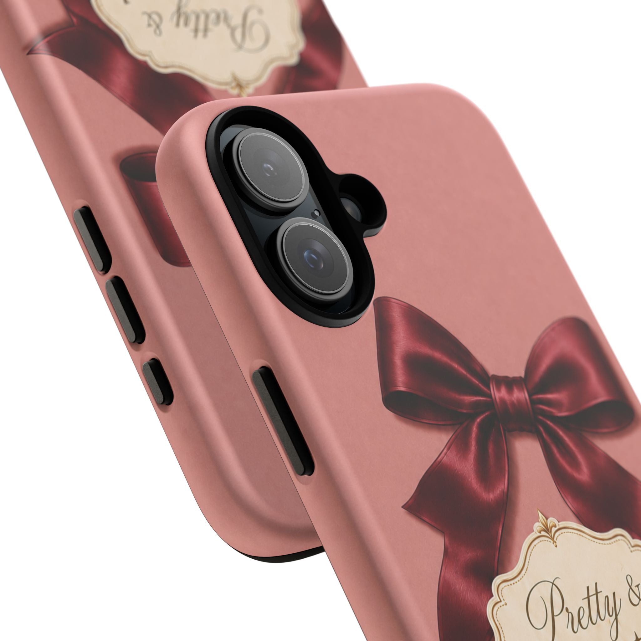 Pretty & Protected Bow Christian Phone Case