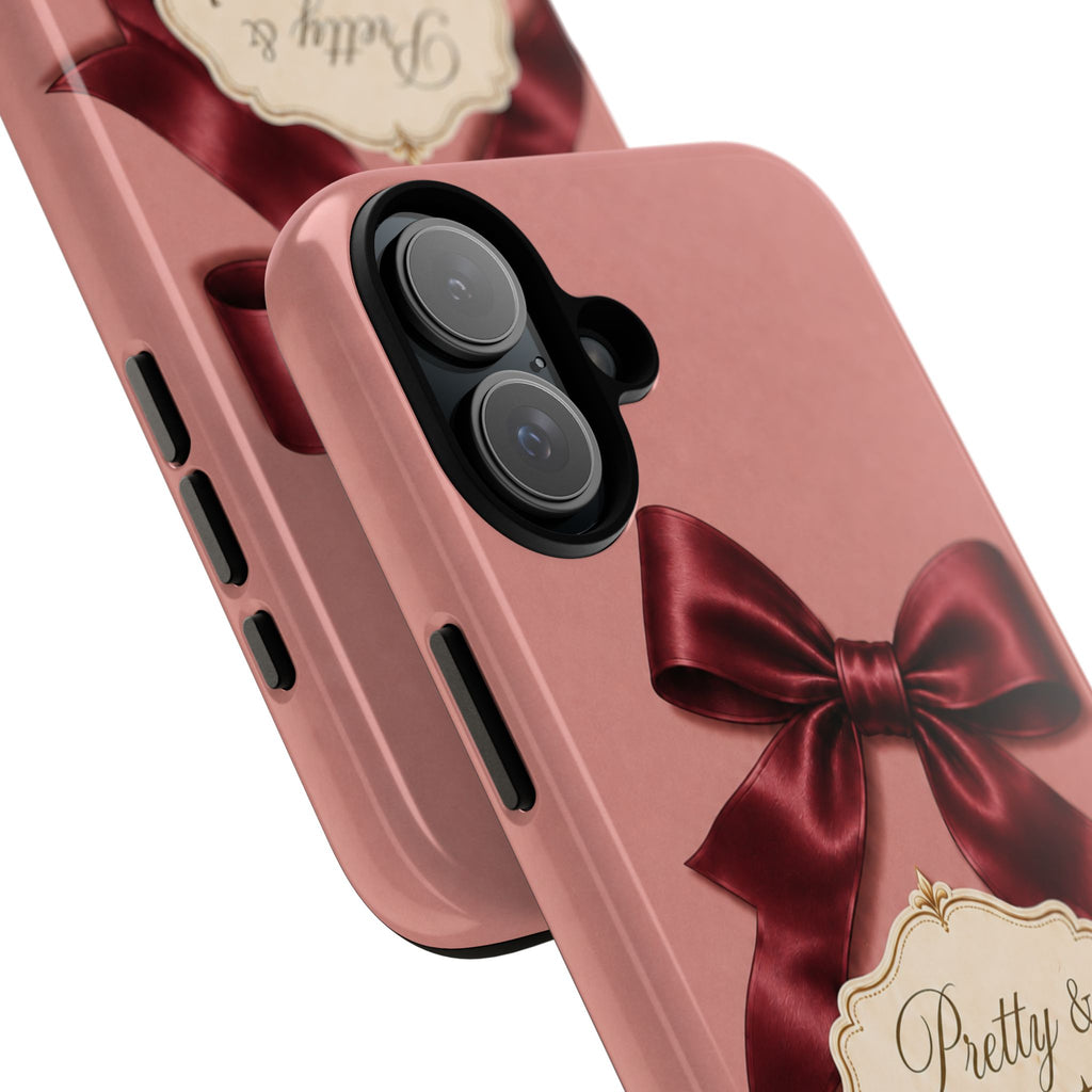 Pretty & Protected Bow Christian Phone Case