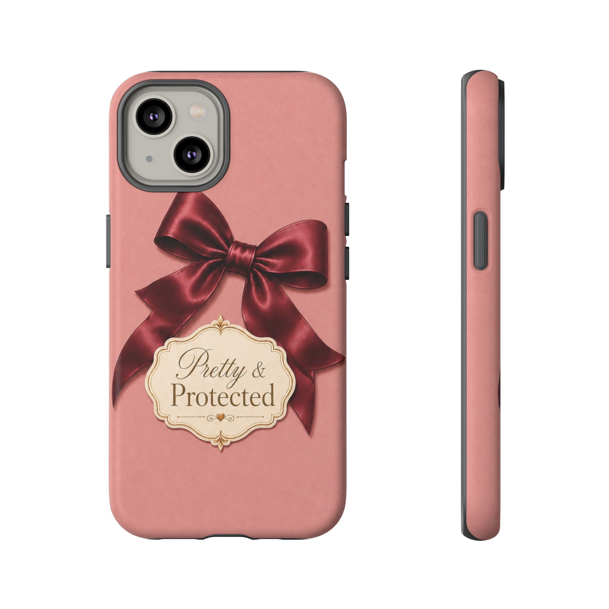 Pretty & Protected Bow Christian Phone Case