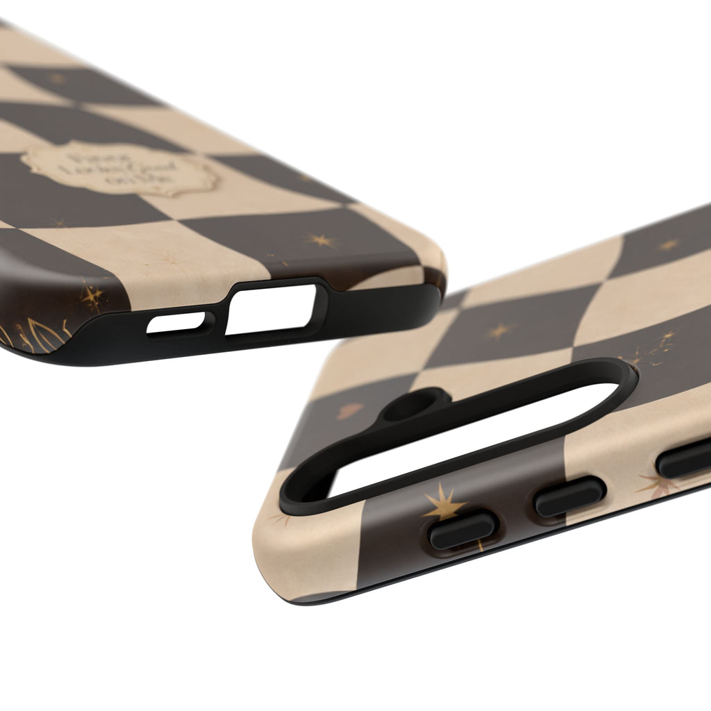 Favor Looks Good on Me Vintage Checkerboard Phone Case