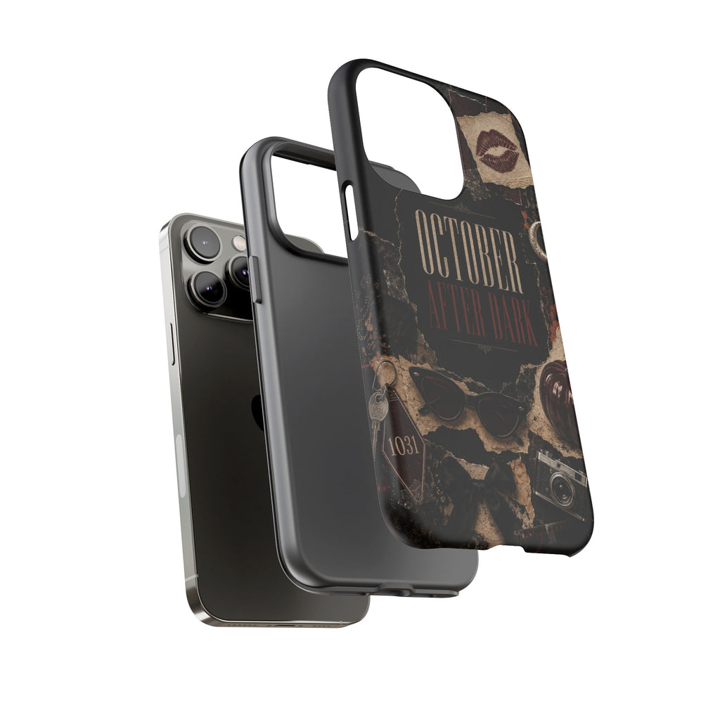 October After Dark Gothic Collage Phone Case