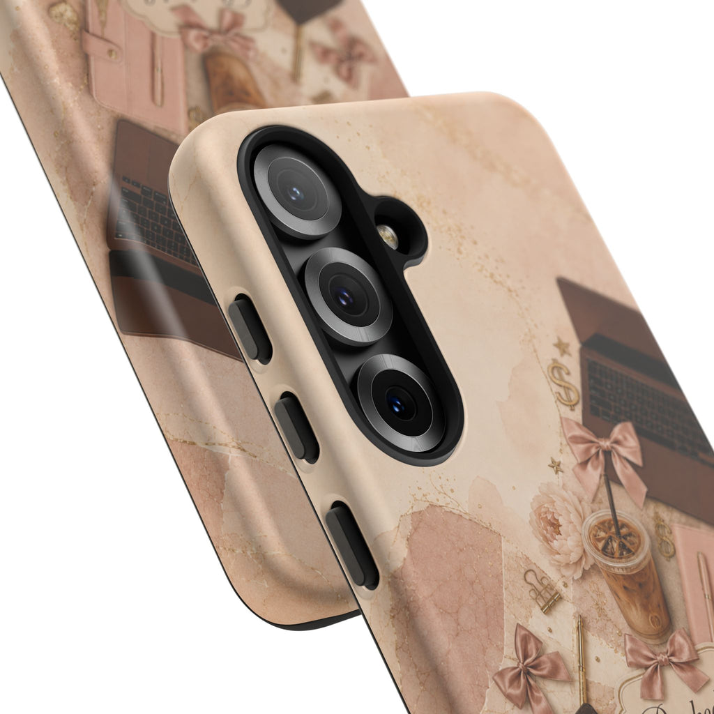 Booked & Blessed Christian Book Lover Phone Case